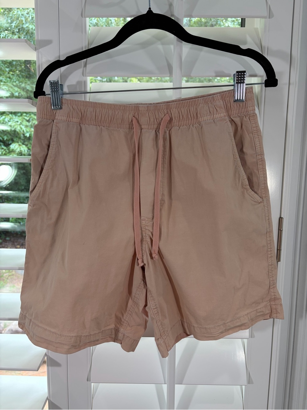 American EagleDrawstring Shorts in Light Pink (S)
